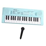 【Jouet instrument éducatif】 Le mode musique peut jouer comme un clavier ordinaire. Ce jouet les aide à développer des connaissances musicales et d'autres compétences importantes. Ce piano est de petite taille et est portable et pratique à apprendre par les étudiants.