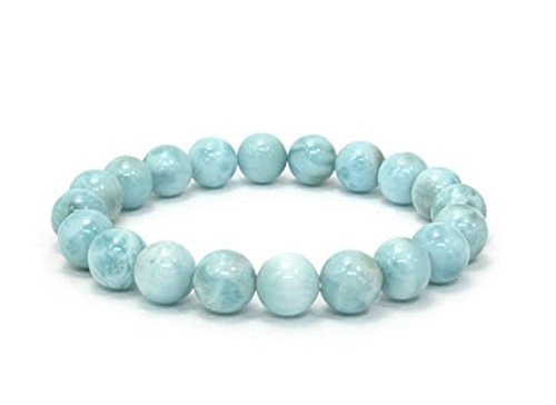 Amazon.co.jp: 8mm ラリマーブレスレット 天然ラリマーブレスレット