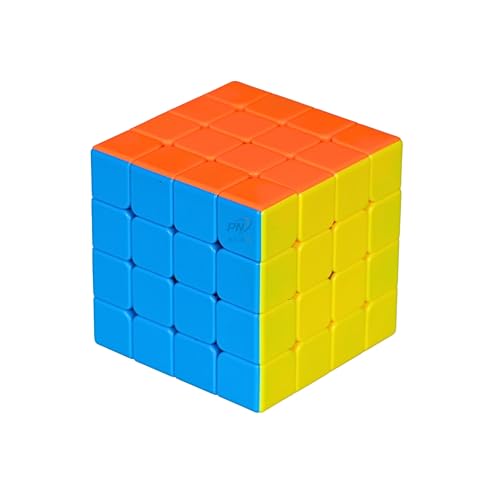 Image of MoYu Meilong Professional Speed Cube, Stickerless Magic Puzzle Cube with Instructions (Size 4x4x4)