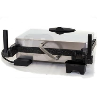 Roland Germany Multigrill Granit, 2000W Kontaktgrill Toaster Brotmaschine, Vielseitiger Grill für Gesunde und Leckere Mahlzeiten – Bild 3