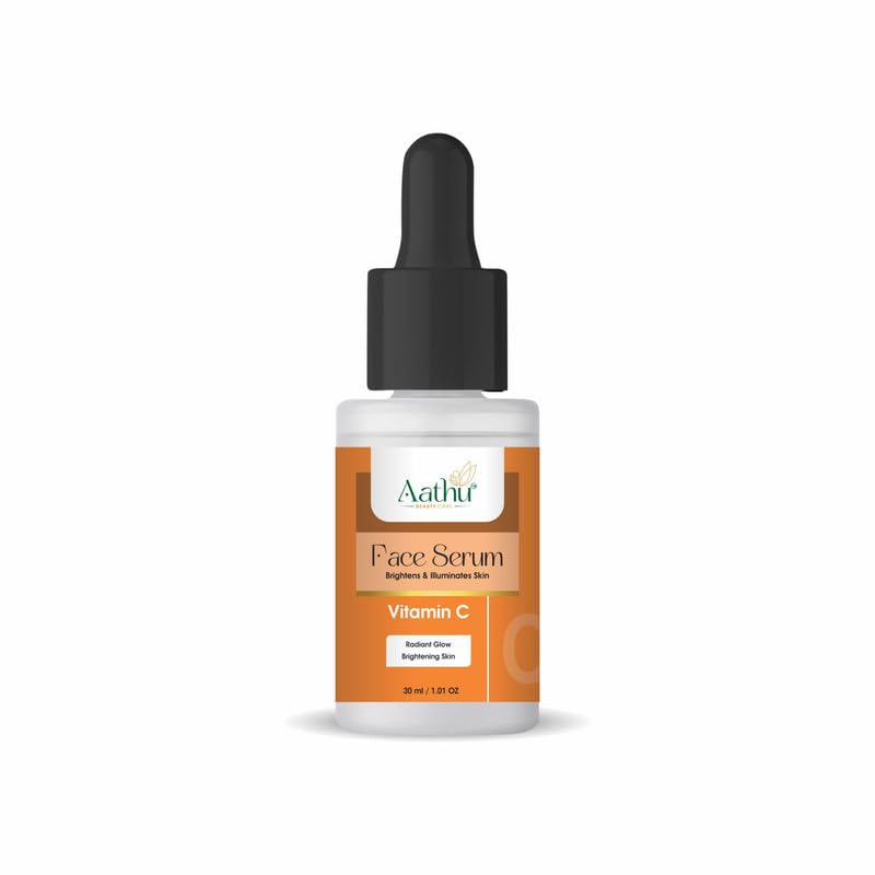 Aathu Face Serum – Brightens & Illuminates Skin for a Radiant Complexion | White |30g | Scented | For Personal Care and Use