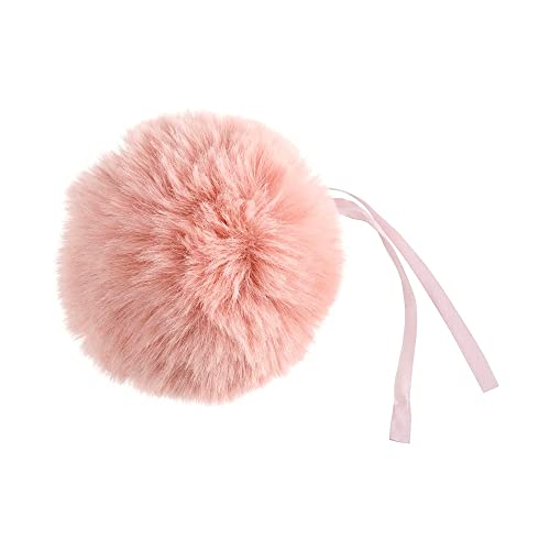 Pompon Fausse Fourrure Taille 6cm - 13 Couleurs au Choix (Rose Clair) Cover