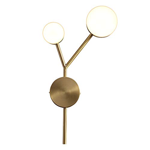 Luz europea de la pared moderna lámpara escoce simple equipada con LED Fuente luz ajustable tricolor luces Lámpara acrílico Iluminación Conjunto 2. Aplicable al . Cocina Living Ro ,lámpara de araña
