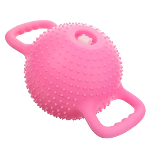 Toyvian Wasserbefüllbare Fitness Kettlebell Doppelgriff Handgewicht Mit Massagepunkten Verstellbar Für Yoga Pilates Und Muskeltraining Tragbares Trainingsgerät Für Damen