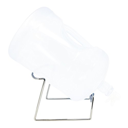 for Your Water Chrome Metal Silver Water Stand ONLY for Large Reusable Water Bottles