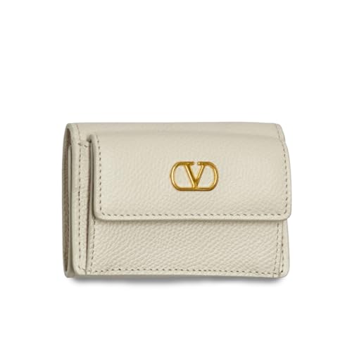 [VALENTINO] ヴァレンティノ 三つ折り財布 ミニ ホワイト P0AT9SNP I16 [並行輸入品]