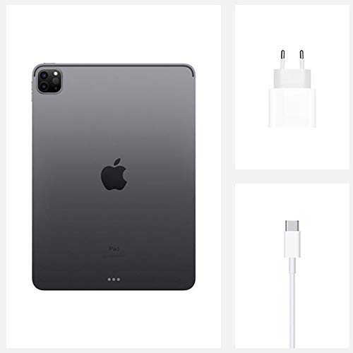 iPad Pro Cinza-Espacial com 12.9. Wi-Fi. Processador A12Z. 256 GB e Câmeras 12 MP + 10 MP - MXAT2BZ/