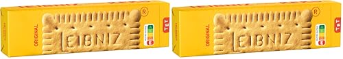 LEIBNIZ Butterkeks - 2er Pack - Die Nr. 1 unter den Butterkeksen (1 x 200 g)