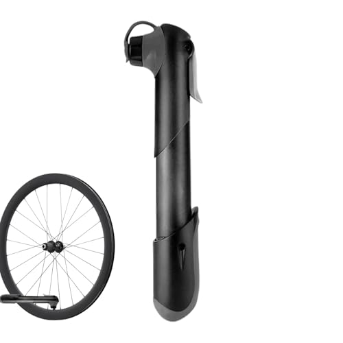 Pompe à vélo portable mini gonfleur aluminium compact monté en E - 7