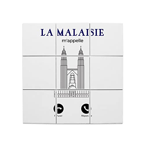 Carreaux céramique Malaisie décoration murale Asie voyage tourisme lot faïence carré 45 cm