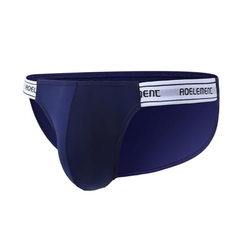 GAOGAO Men's Low Waist Ice Silk Thong Underwear Deep V Breathable Sport and Fitness Briefs4