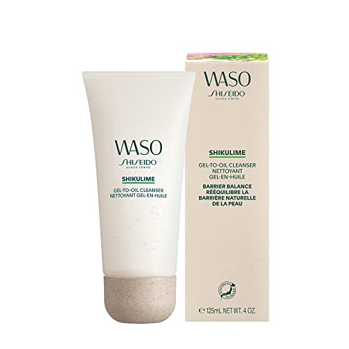 Shiseido Waso Shikulime Gel to Oil Cleanser For Women 4 oz Cleanser, White - Image 3