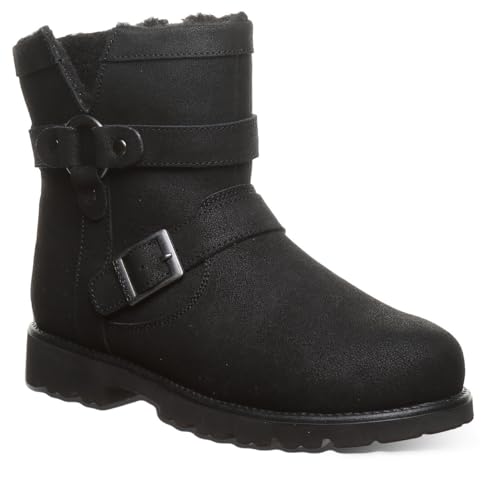 BEARPAW Women's Theodora Aged Black Boot Size 8