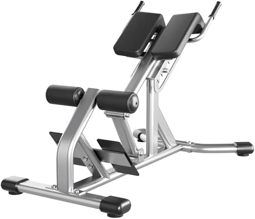 Roman Chair,Hyperextension Bench for Waist, Gym Back Extension Machine – Heavy-Duty 300 kg (660 lbs) Weight Capacity