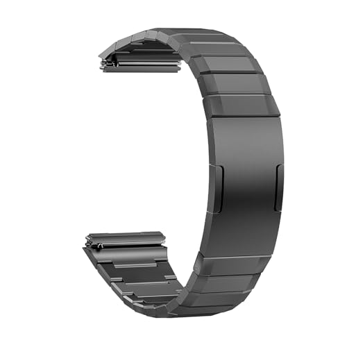 Bracelet de Rechange Titane Compatible Huawei Watch GT 5 Pro 46mm Métal 22mm