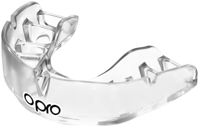 Opro New Instant Custom-Fit Mouth Guard, Dentist Mouthguard, Revolutionary Fitting Technology for Ultimate Comfort, Protection & Fit, Gum Shield for Rugby, Boxing, Hockey, MMA (All Blacks, Adult)