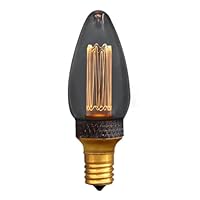 Amazon | ノスタルジア エジソンバルブLED電球 シャンデリア ゴールド