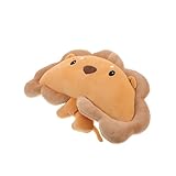 Soutien confortable : l'appui-tête en peluche lion offre un excellent soutien du cou, soulageant la pression pendant, un voyage détendu, oreiller de voyage en voiture, oreiller pour les fesses