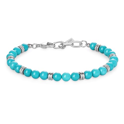Pulsera GAVU Turquesa 6mm para Hombre Ajustable miniatura 1