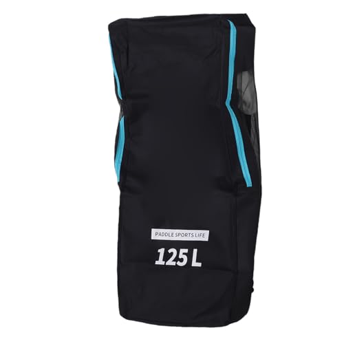 Keenso Sac à Dos pour Paddle Board, Sac à Dos Gonflable en Tissu Oxford 108D, Grande capacité 125 L avec Surface Anti-Rayures et Bretelles Réglables Plus Larges pour Le Rangement de Voyage