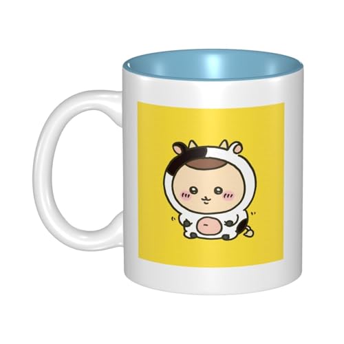 マグカップ ちいかわ くりまんじゅう コーヒーカップ 陶磁器 ミルクコップ おしゃれ 持ちやすい 耐熱 耐冷 人気 かわいい プレゼント 母の日 記念日 電子レンジ対応 330ml