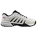 Produktbild K-Swiss Herren Express Light Pickleball Schuh, Weiß/Schwarz/Rot mit hohem Risiko, 42 EU