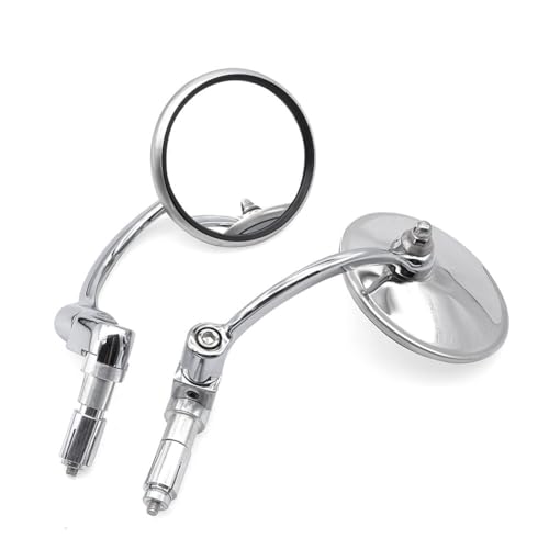 Rétroviseurs moto pour tout-terrain et scooter embout de guidon 22mm