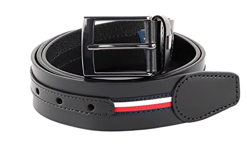 Tommy Hilfiger Herren Gürtel Adan 3.5 Seasonal Ledergürtel, Schwarz...