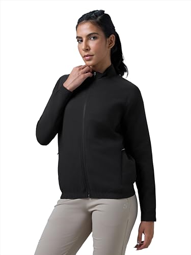 Image of TECHNOSPORT Women's Full Sleeve High Neck Technolite Slim Fit Jacket