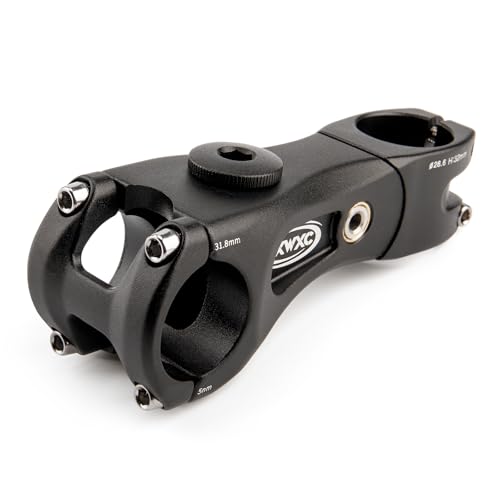 CXWXC Suspension Bike Stem - 100/135mm Bike Stem Riser for Handlebar - ShockStop Bike Handlebar Riser Extender for Mountain Gravel Road City Bicycle (31.8 x 110mm)