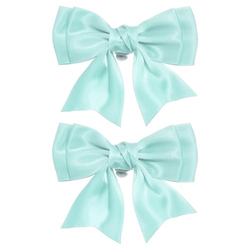 Nœud papillon amovible en satin bleu pour sublimer vos chaussures lors d'un mariage