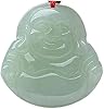 Gammaeon Chinese Feng Shui Jade Stone Pendant Chinese Feng Shui Jade Stone Lucky Charm Necklace Money Buddha, Necklaces #4