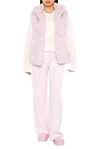 Forever 21 Women's Notched Faux Fur Vest2