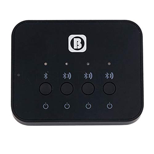 Bw-107 Transmisor y Receptor de Audio Múltiple Inalámbrico Adaptador Receptor de Música Función de Compartir Dispositivo para Teléfono Móvil Bluetooth 4.0
