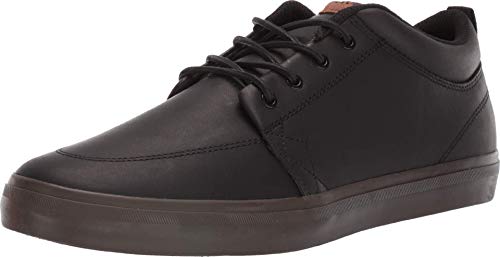 Image of Globe mens Gs Chukka Skate Shoe, Black Leather /Chocolate, 10.5 US