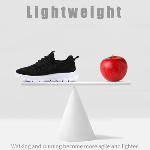 Image of Mens Running Shoes Slip On Tennis Walking Sneakers Workout Athletic Lightweight Casual Sport Shoes