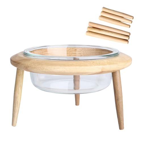 Distributeur d'eau avec support et gamelle inclinée pour chat