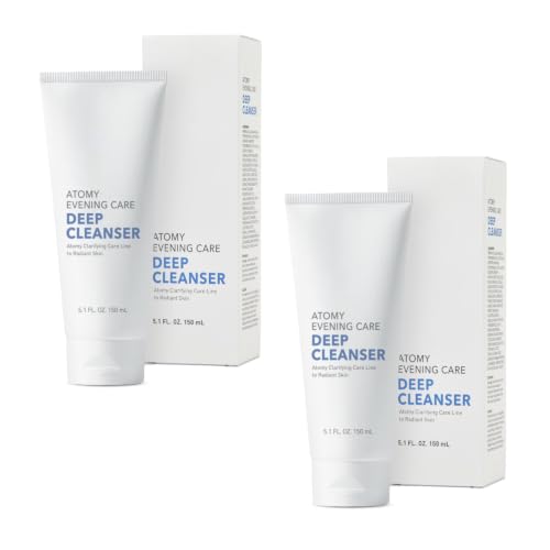Evening Care Deep Cleanser - 5.1oz(150ml) x 2 pack Facial Foam Face Wash