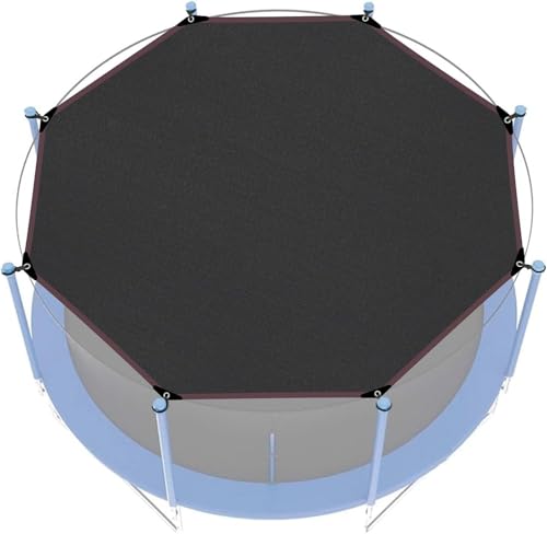 Trampolin Sonnenschutz Abdeckung Ø 305cm Für 8 Stangen UV-Beständige wasserdichte Multifunktionales Trampolin Schutzwerkzeug Für Picknicks Hinterhöfe Trampolin Zubehör