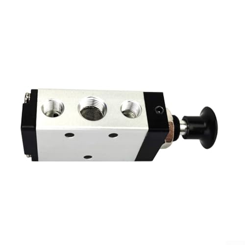 4R210-08 Pneumatikventil, 5-Wege, 2-Positionen, mit 1/4-Zoll-BSPT-Anschluss und Schalldämpfer für industrielle Automatisierung und pneumatische Systeme (nur 4R210-08)