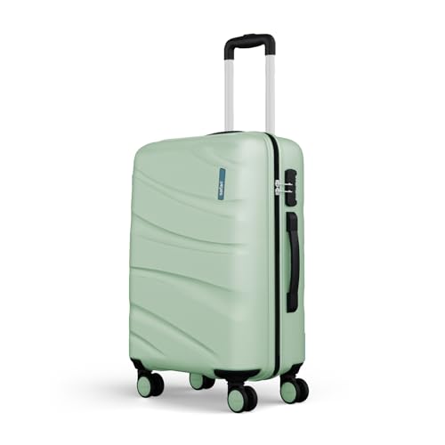 Safari Persia 8 Wheels 65cm Medium Checkin Trolley Bag Hard case Polycarbonate 360 Degree Wheeling System Luggage, Travel Bag, Suitcase for Travel, Trolley Bags for Travel, Jade Green (Image - 1)