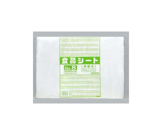 福助工業 衛生用品 食品シート No.8 両開き 1ケース 500個&times;16セット入 0460095