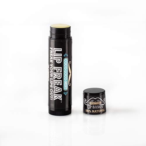 Doctor Lip Bang's BUZZING Lip Balm | Lip Freak | 100% All Natural | Cruelty Free | Flavoured Lip Freak (Coco-Loco Mint)