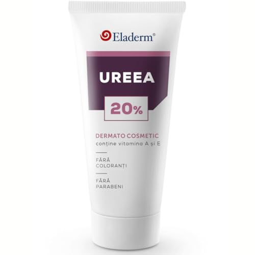 Eladerm Urea 20% Crema Cheratolitica 100ml – Pelle sogetta a Psoriasi, Dermatite Atopica, Cheratosi, Ipercheratosi - Pelle Molto Secca, Desquamata e Fissurata, Prurito, Irritazioni Superficiali