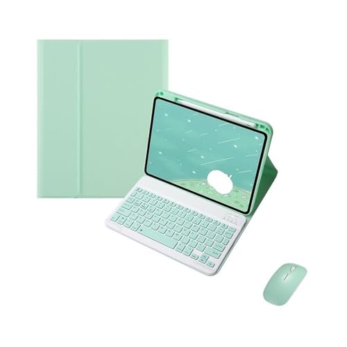 Evita pérdidas de lápiz con la funda de cuero con teclado iPad 10 generación 2022 YSJX