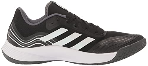 Adidas Men's Novaflight Sustainable Volleyball Shoe, Black/White/Grey, 11 #TOP5