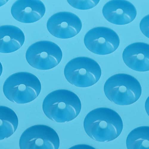 Molde de silicona de 48 cavidades verde para desmoldar galletas perfectas sin romperlas 7