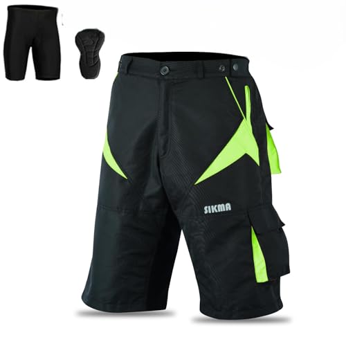 Shorts MTB Off Road ciclismo con forro desmontable miniatura 1