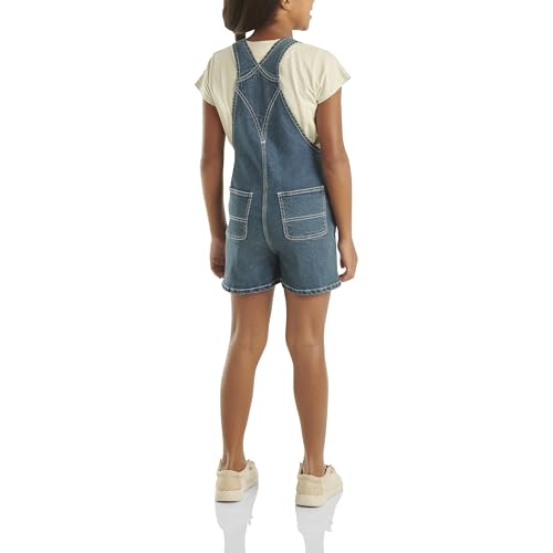 Image of Carhartt Baby Loose Fit Jean Overall Shorts Denim Shortalls