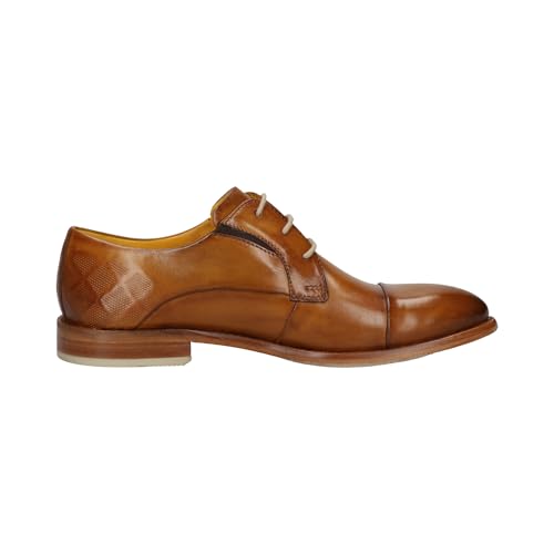 Image of Yellow Business Lace-ups by bugatti shoes